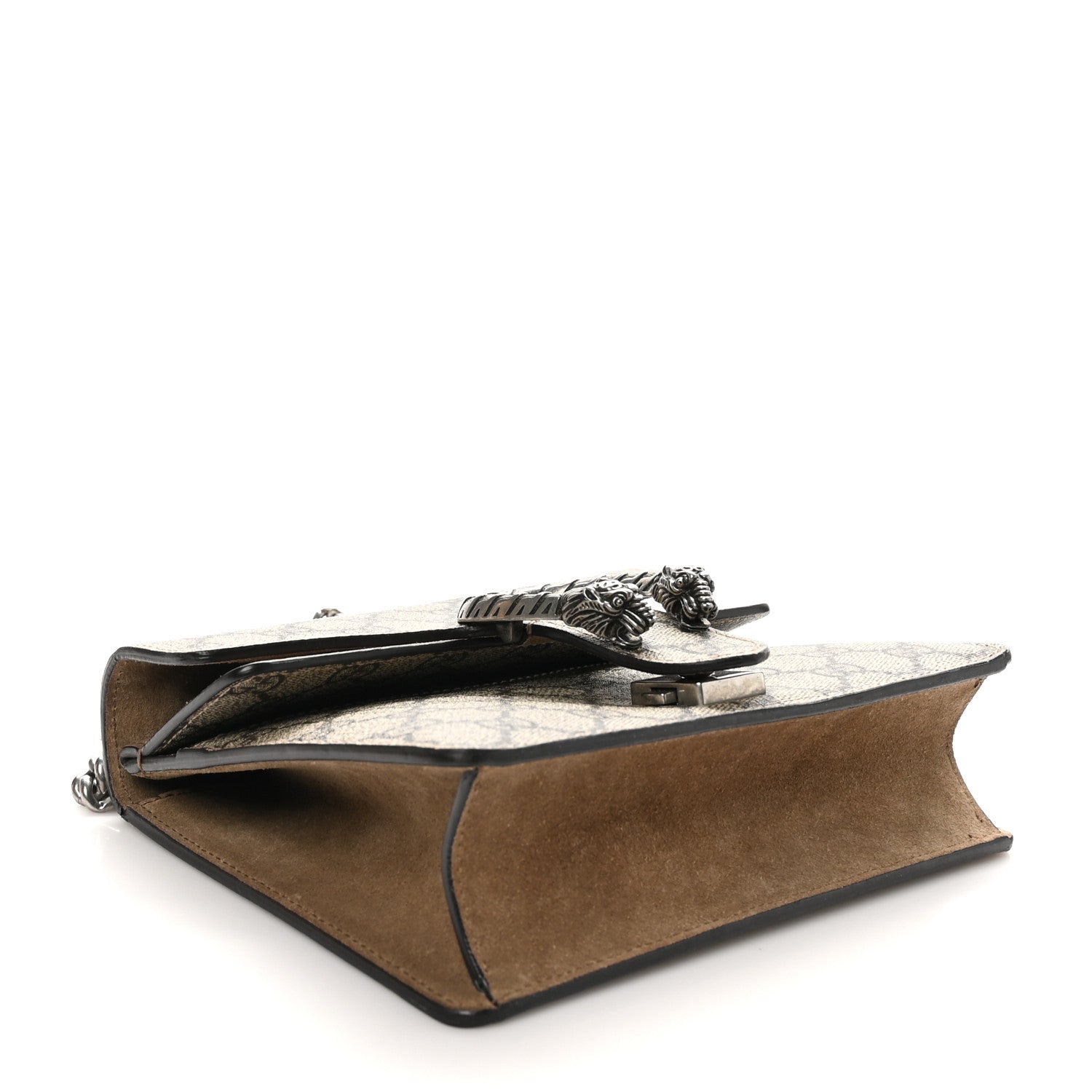 Gucci GG Supreme Monogram Mini Dionysus Shoulder Bag Taupe 4 of 10
