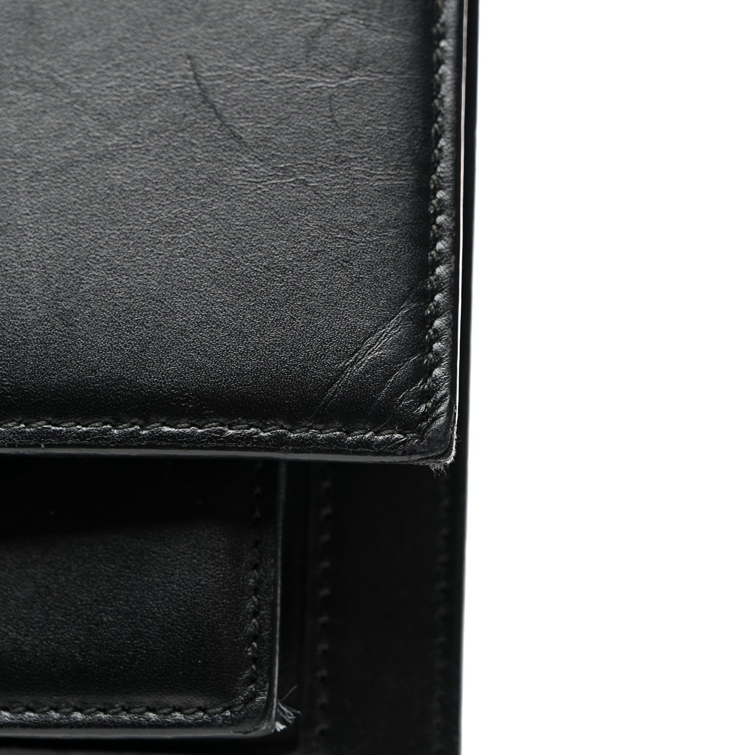 Balenciaga Box Calfskin S Sharp Chain Shoulder Bag Black 10 of 13