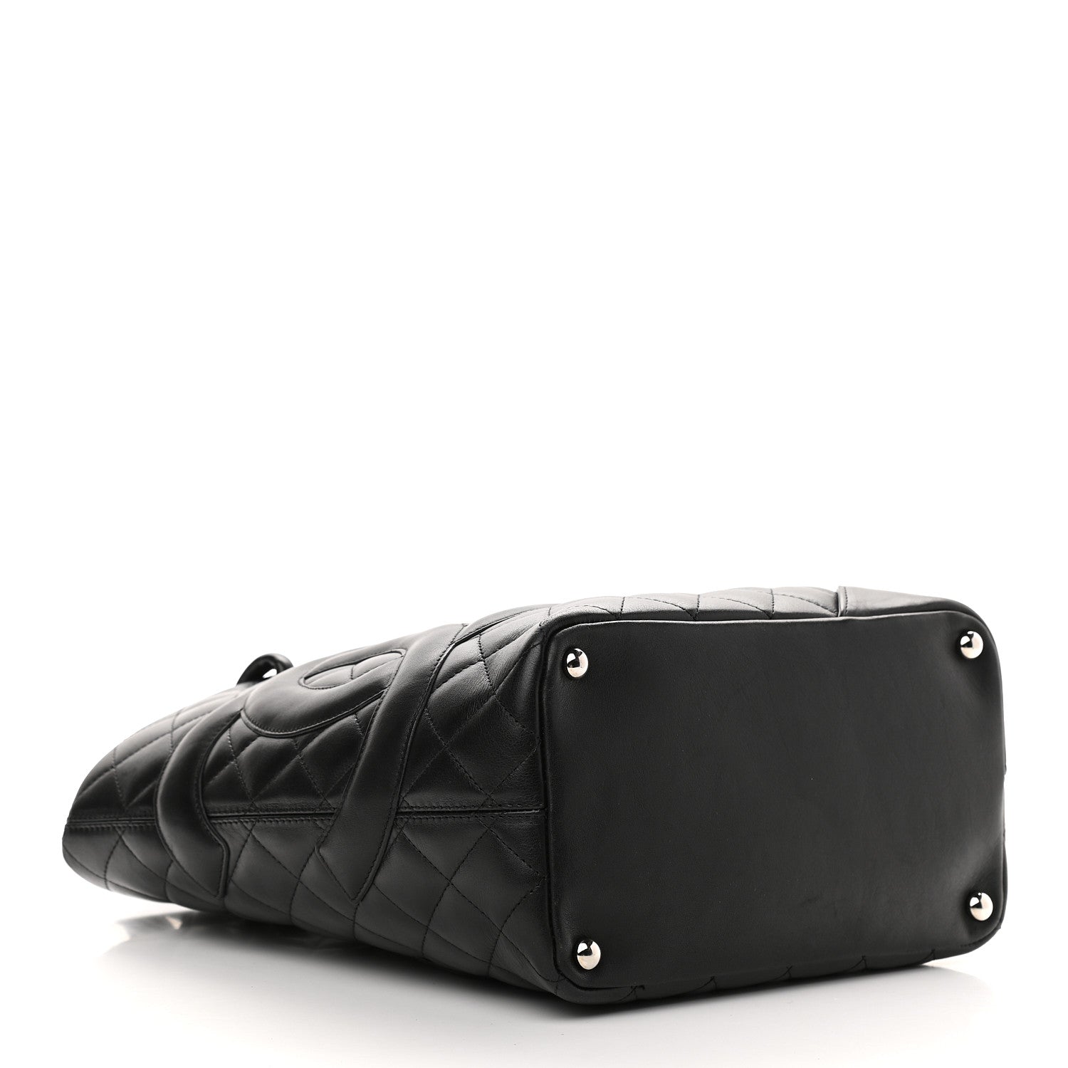Chanel Calfskin Quilted Medium Cambon Tote Black 4 of 9