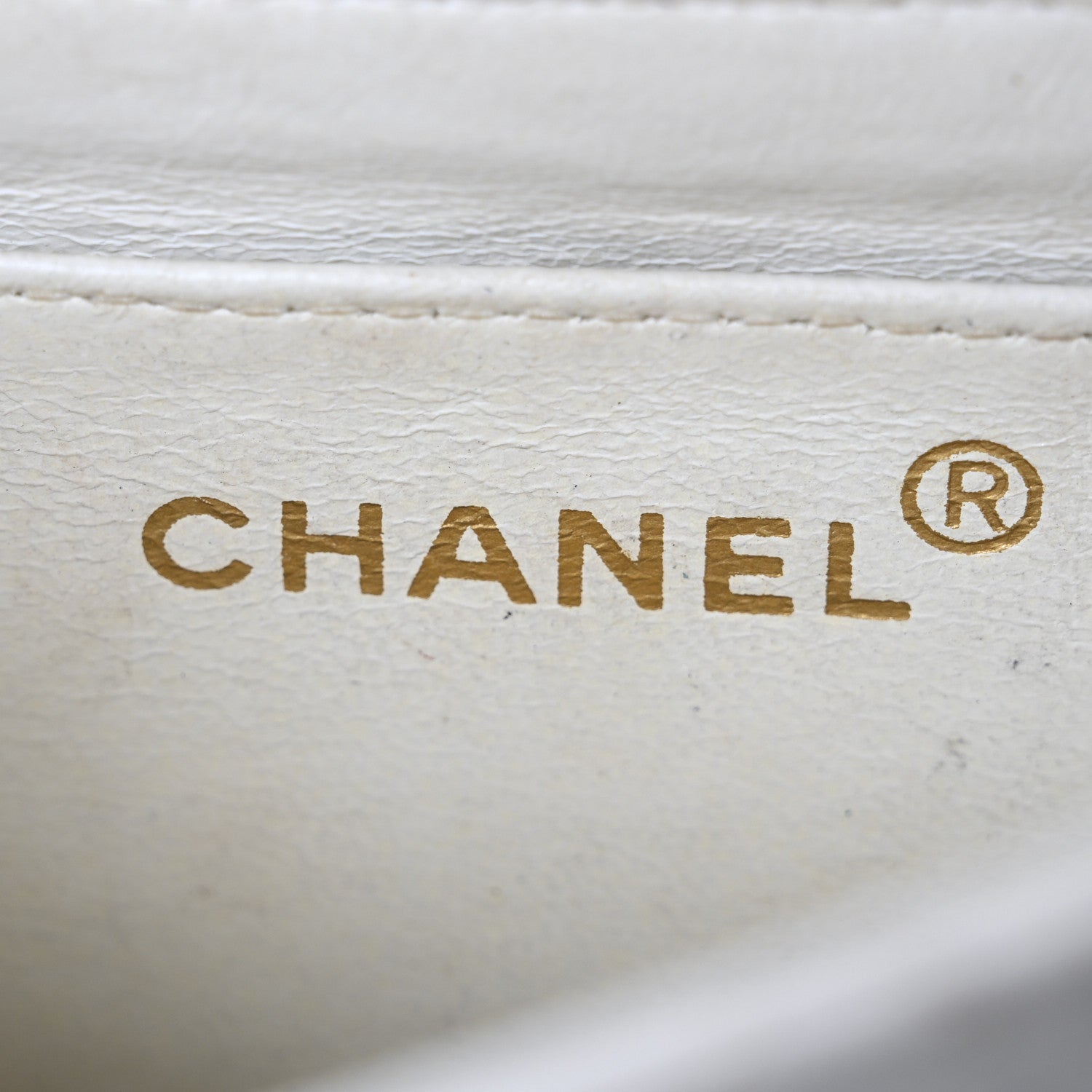 Chanel Lambskin Quilted Mini Square Flap White 6 of 18