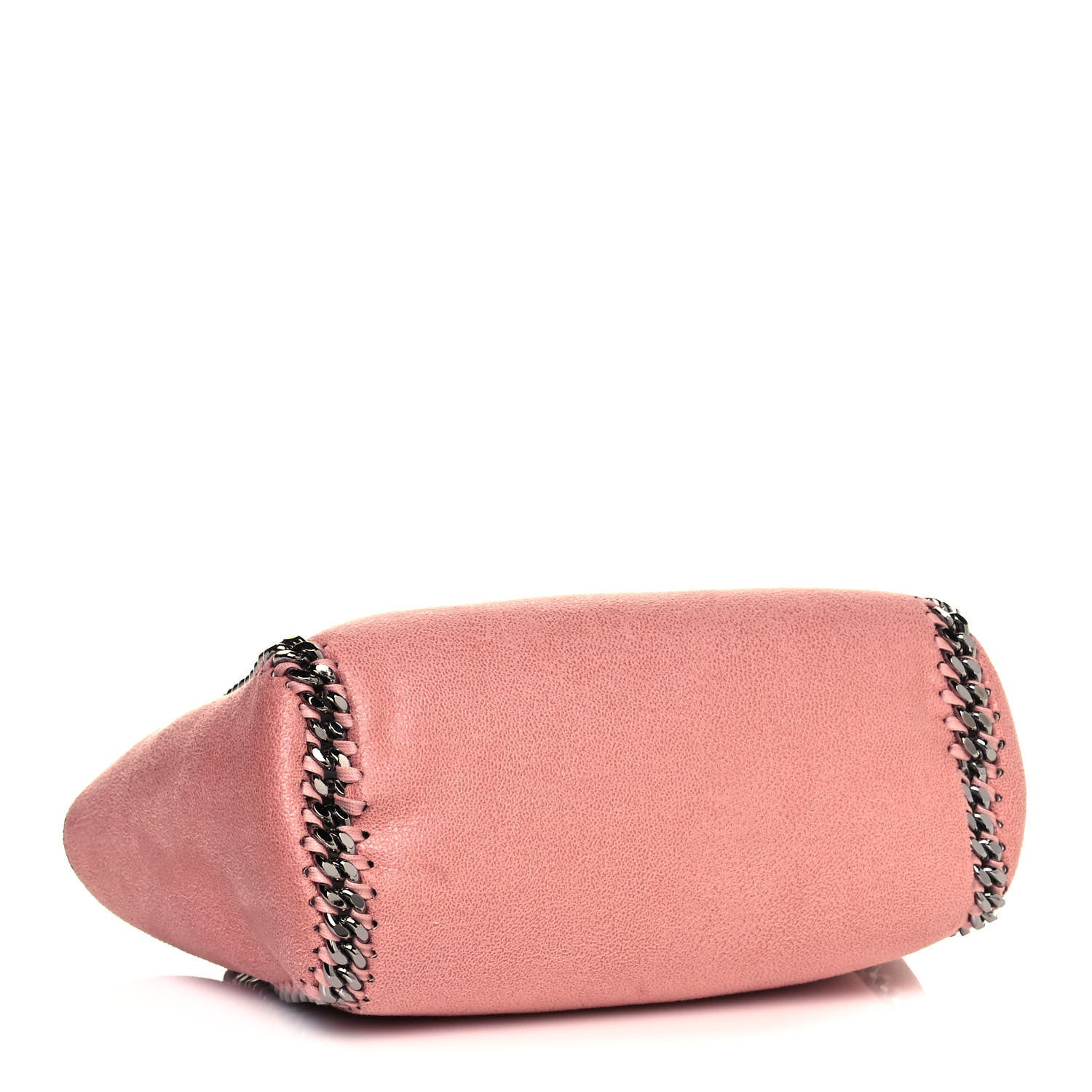 Stella McCartney Shaggy Deer Falabella Reversible Mini Fold Over Tote Pink 4 of 19