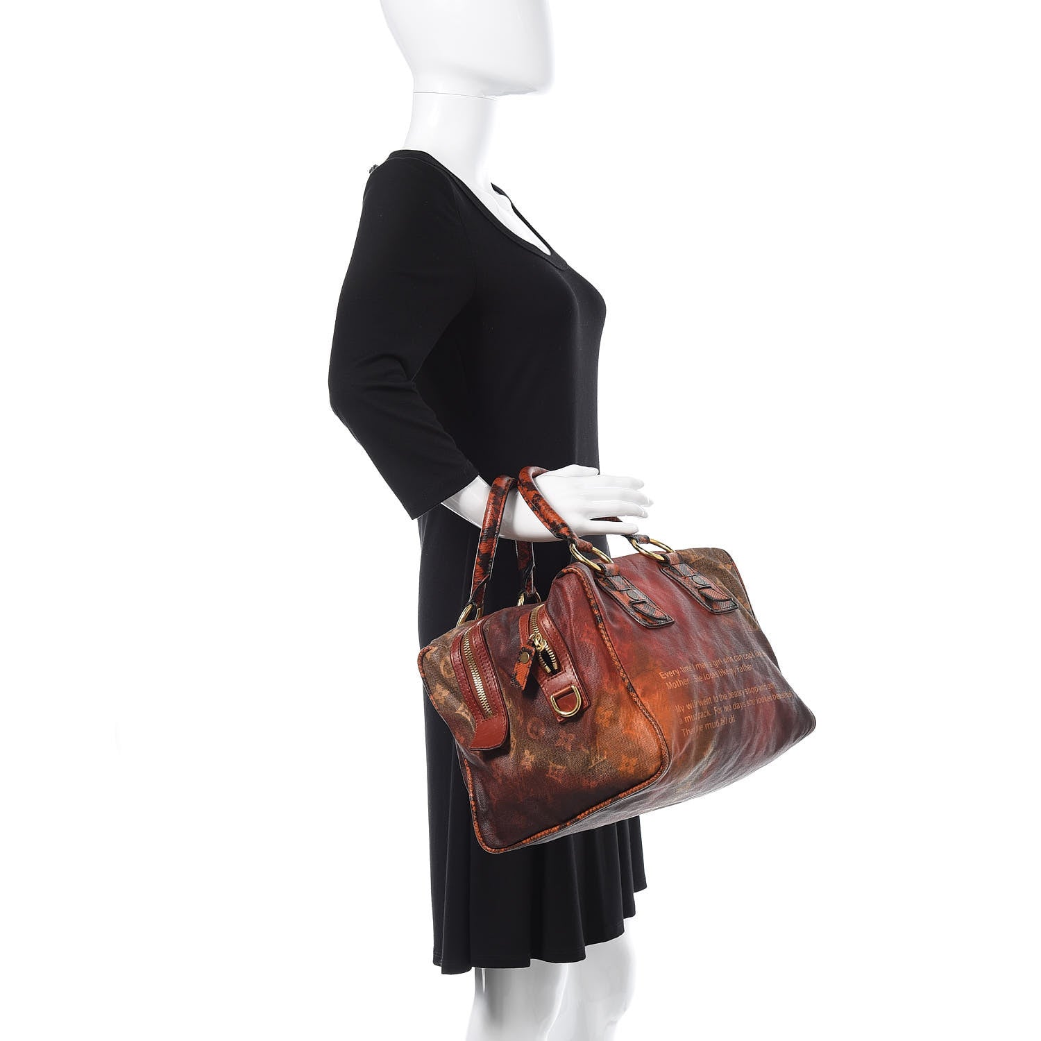 Louis Vuitton Monogram Karung Mancrazy Jokes Bag 2 of 18