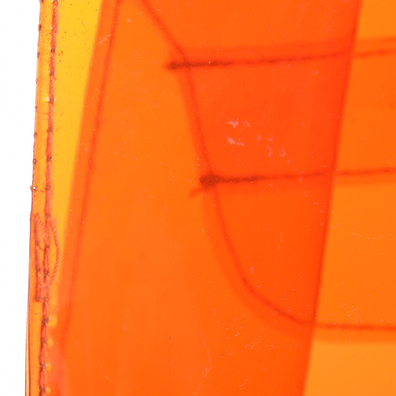 Hermes Vinyl Souvenir De L'Exposition Kelly Orange 9 of 9