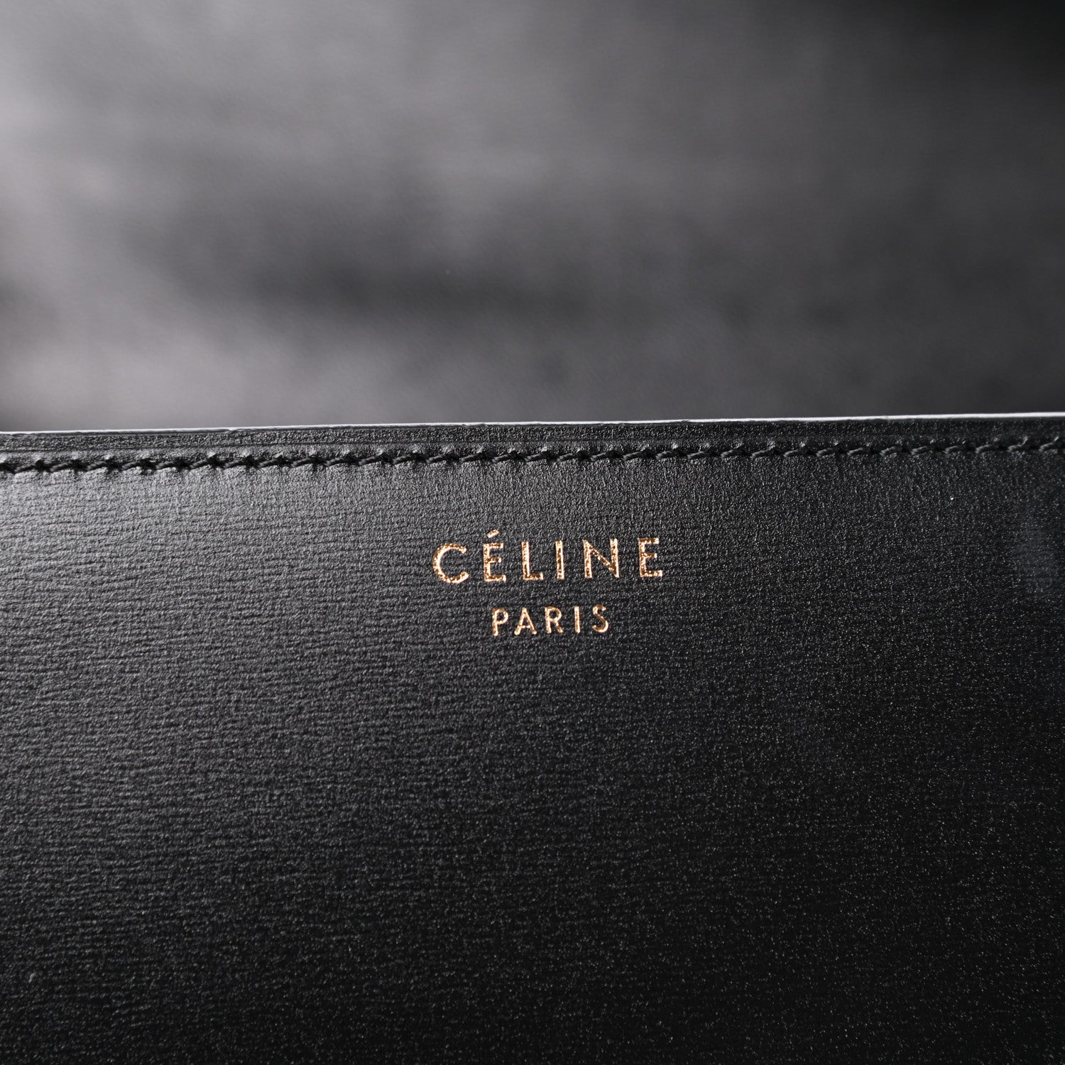 Celine Box Calfskin Medium Classic Box Flap Bag Black 6 of 10