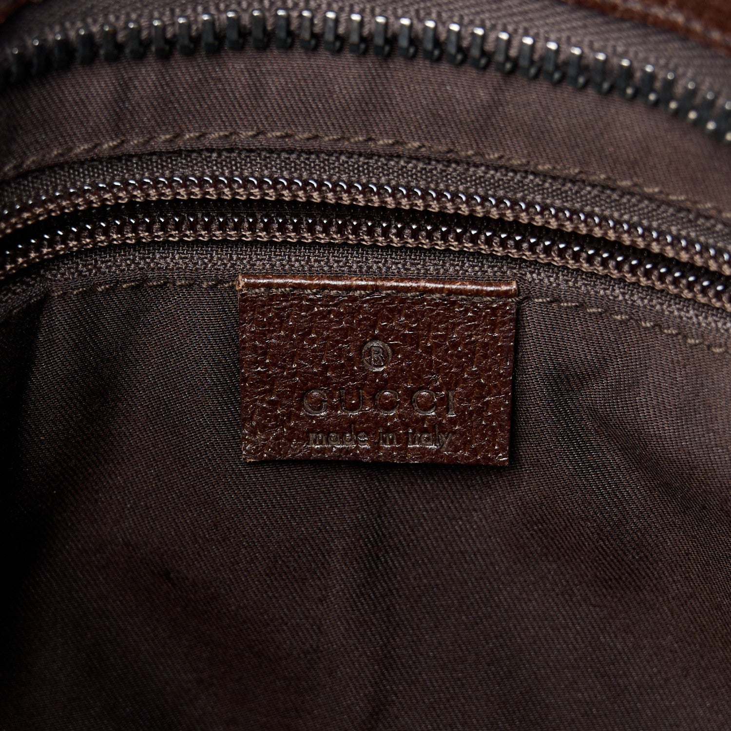 Gucci Monogram Flat Messenger Bag Dark Brown 6 of 11