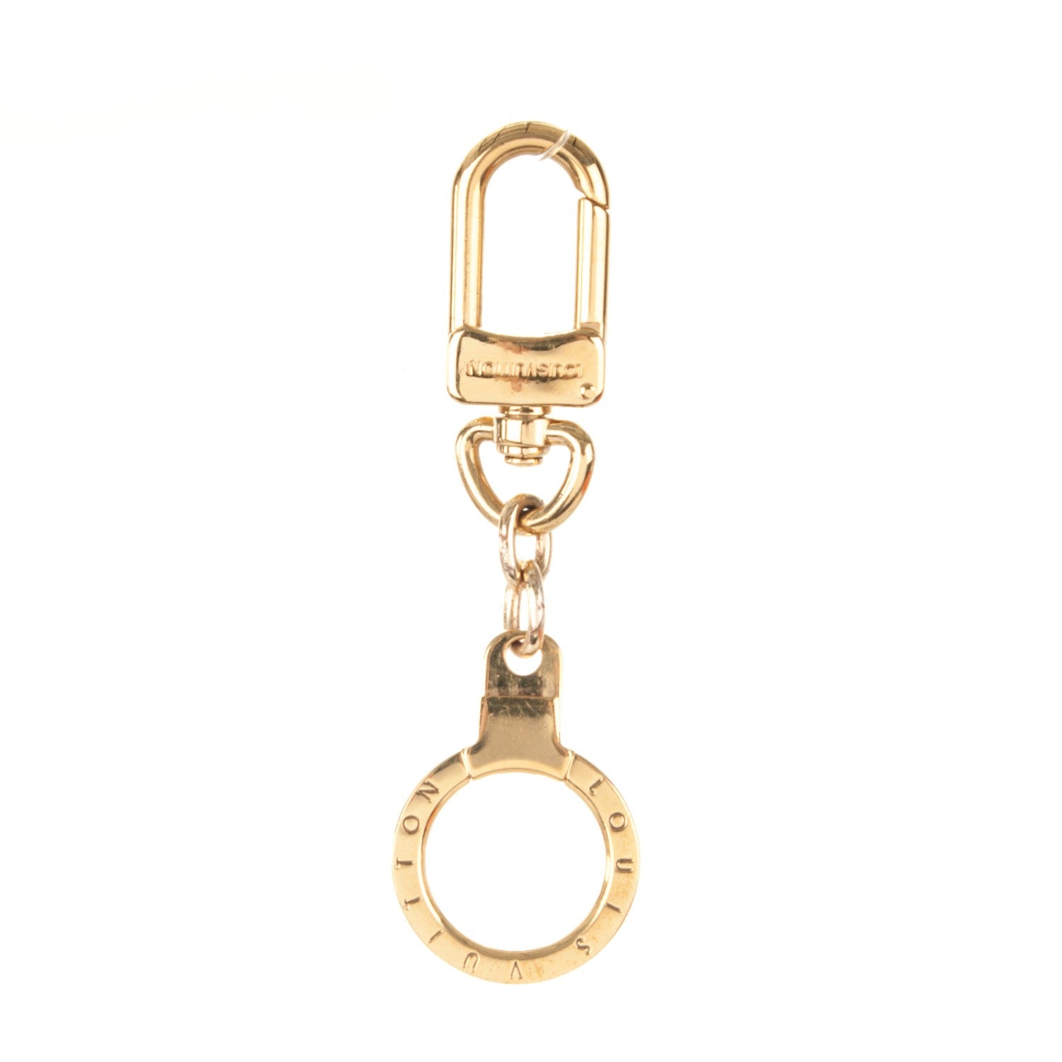 Louis Vuitton Pochette Extender Key Ring Gold 1 of 3