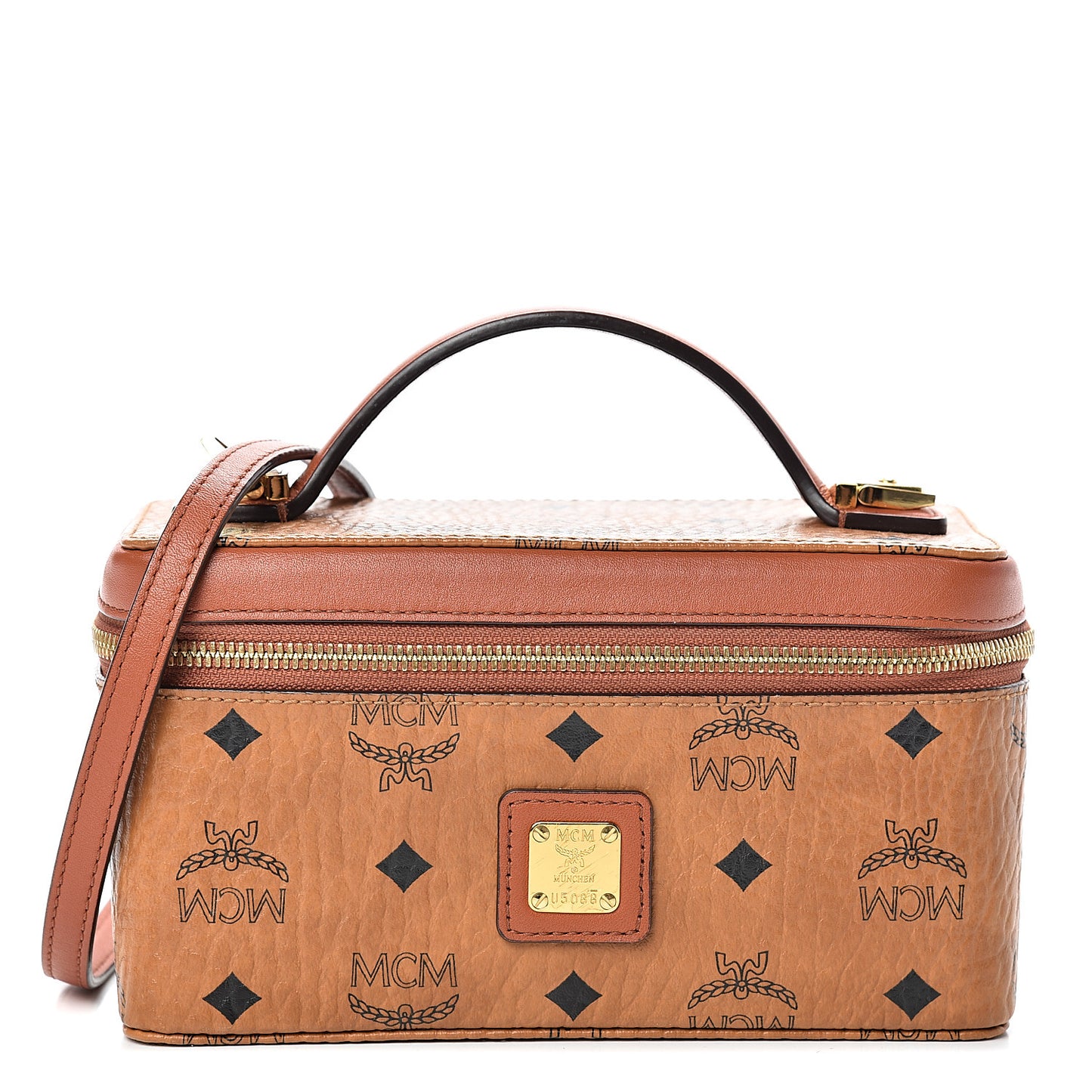 Visetos Vanity Case Cognac