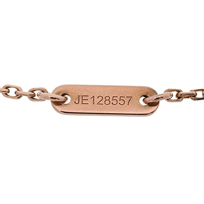 Van Cleef & Arpels 18K Rose Gold Carnelian Sweet Alhambra Bracelet 3 of 5