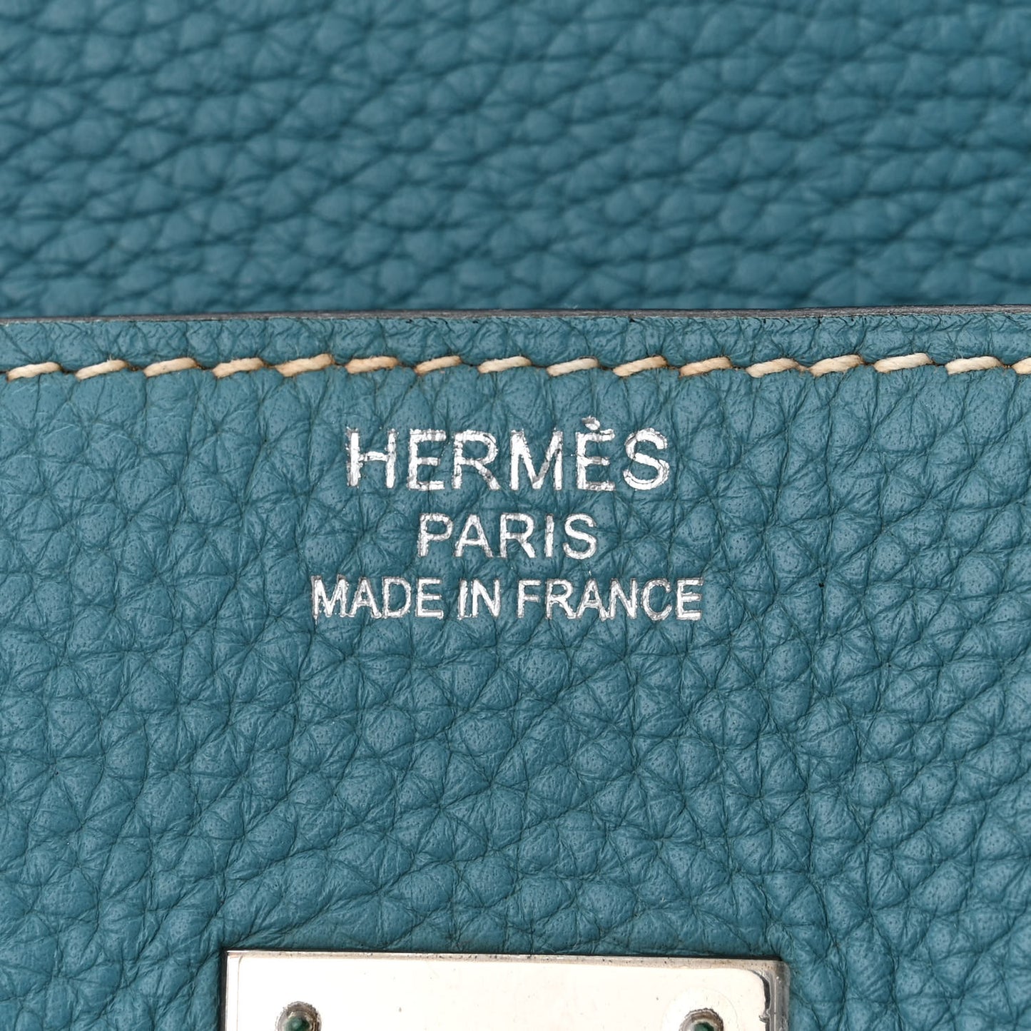 Togo Birkin 35 Blue Jean
