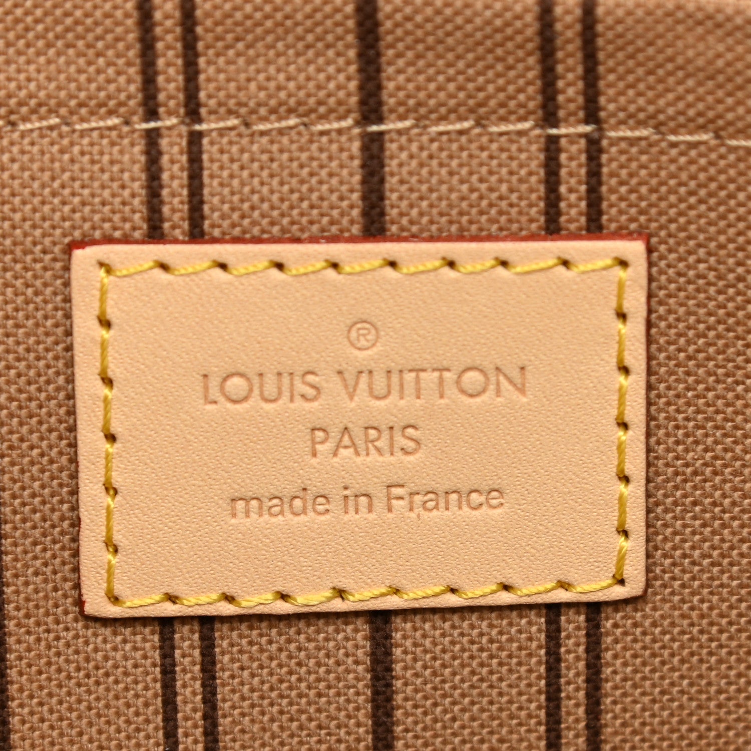 Louis Vuitton Monogram Neverfull MM GM Pochette 6 of 7