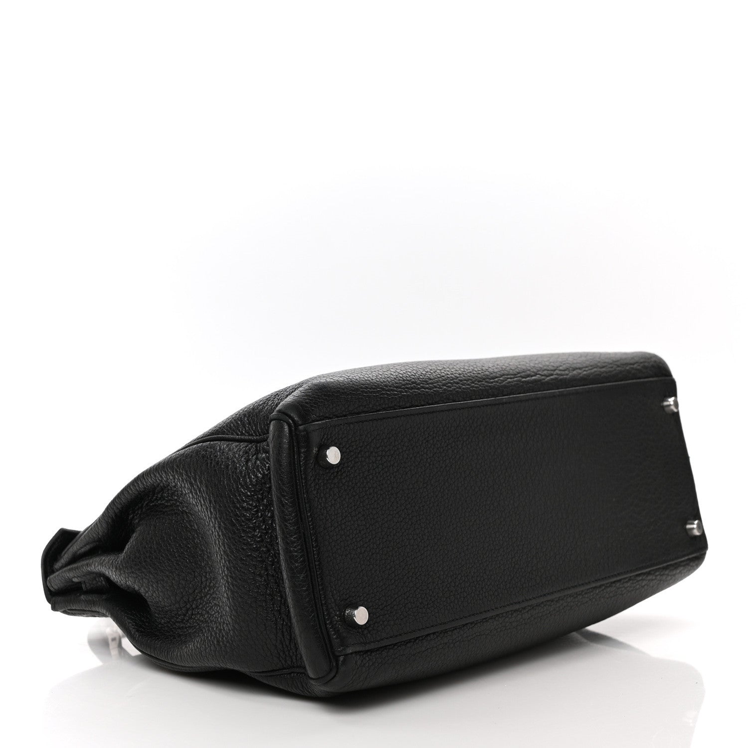 Hermes Buffle Skipper Kelly Retourne 35 Black 4 of 18