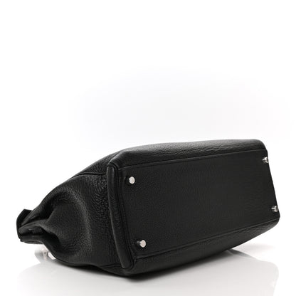Hermes Buffle Skipper Kelly Retourne 35 Black 4 of 18