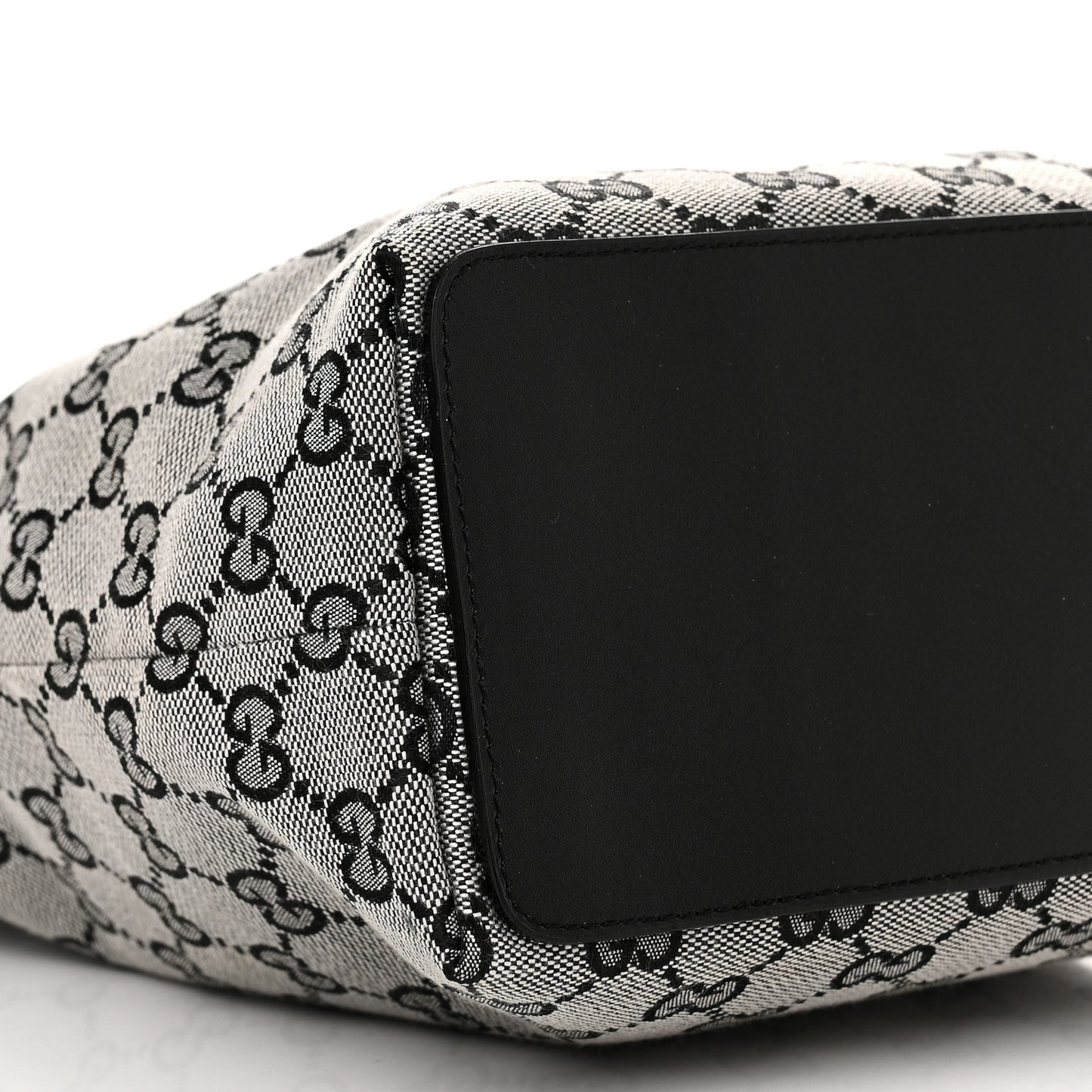 Monogram Small Bucket Tote Black