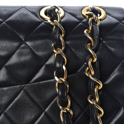 Chanel Lambskin Quilted XL Jumbo Single Flap Black 18 of 20