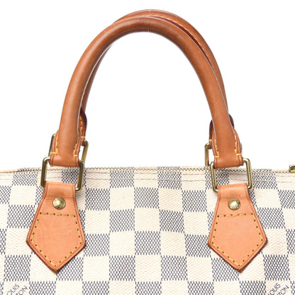Louis Vuitton Damier Azur Speedy 30 23 of 26