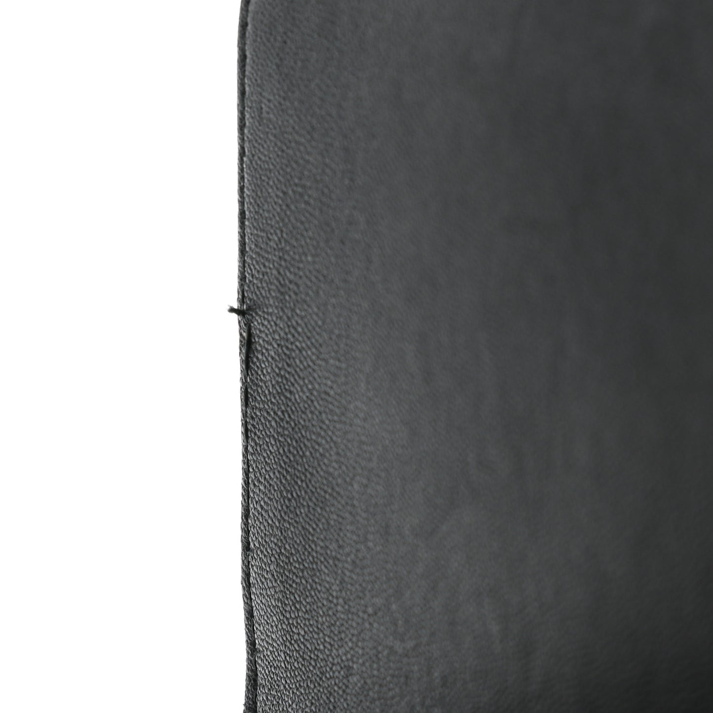 Goatskin Quilted CC Box Pouch Black