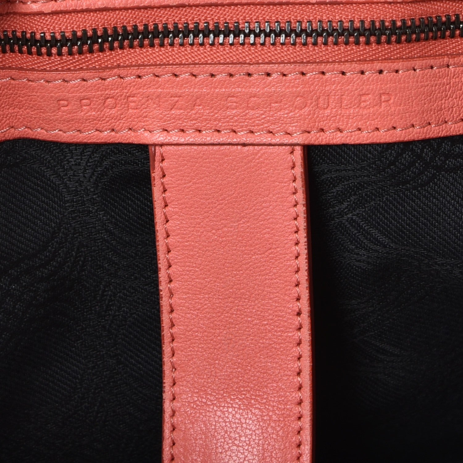 Proenza Schouler Lambskin Medium PS1 Satchel Neon Coral 7 of 19