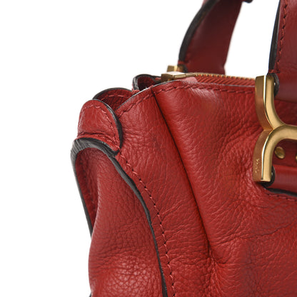 Chloe Calfskin Medium Marcie Satchel Red 7 of 10