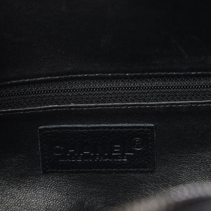 Chanel Caviar Patent Large Bowler Black 6 of 8
