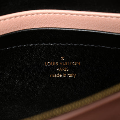 Louis Vuitton Lambskin Embossed Monogram Pochette Coussin Crossbody Black 6 of 9