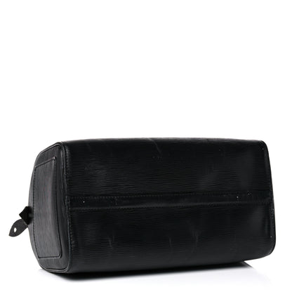 Louis Vuitton Epi Speedy 30 Black 4 of 28