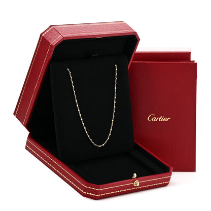 Cartier 18K Yellow Gold Cube Chain Necklace 6 of 6