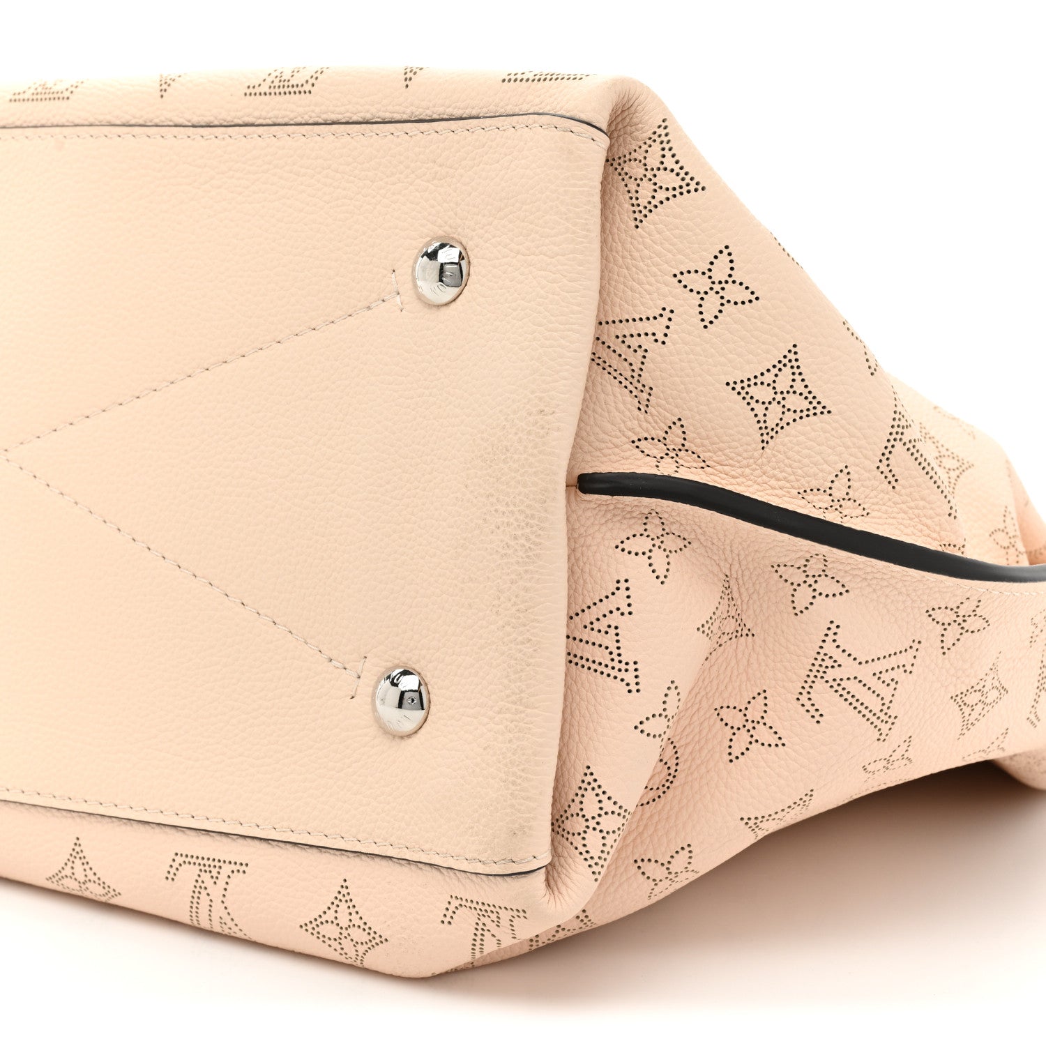 Louis Vuitton Mahina Carmel Hobo Creme 7 of 13
