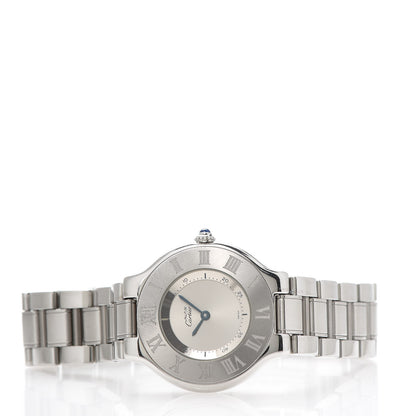 Cartier Stainless Steel 31mm Must De 21 Quartz Watch 4 of 8