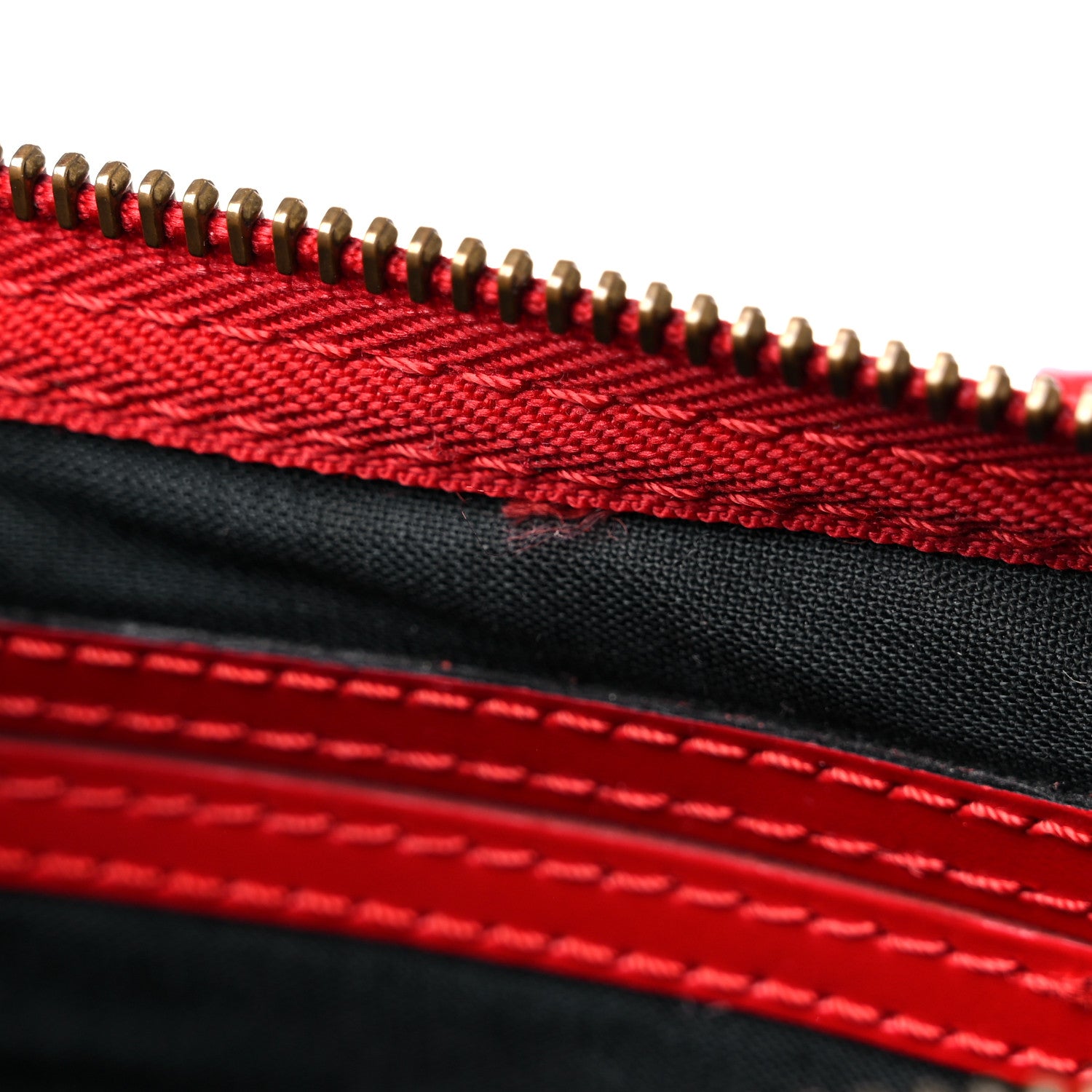 Louis Vuitton Epi Speedy 30 Castillan Red 12 of 14