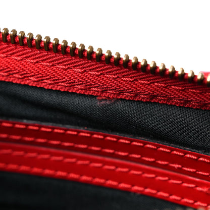 Louis Vuitton Epi Speedy 30 Castillan Red 12 of 14