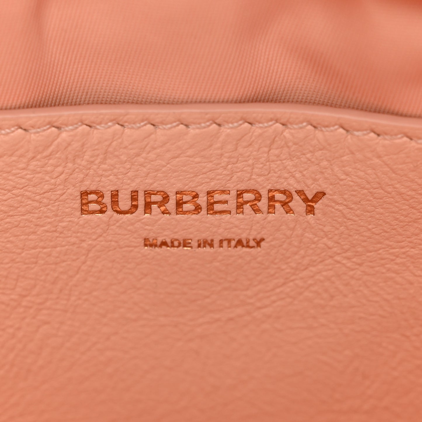 Lambskin Quilted Mini Lola Camera Bag Peach