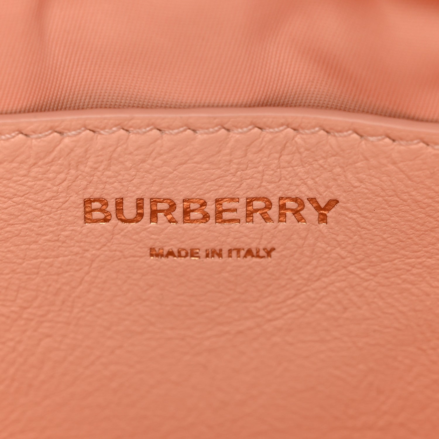 Burberry Lambskin Quilted Mini Lola Camera Bag Peach 6 of 11