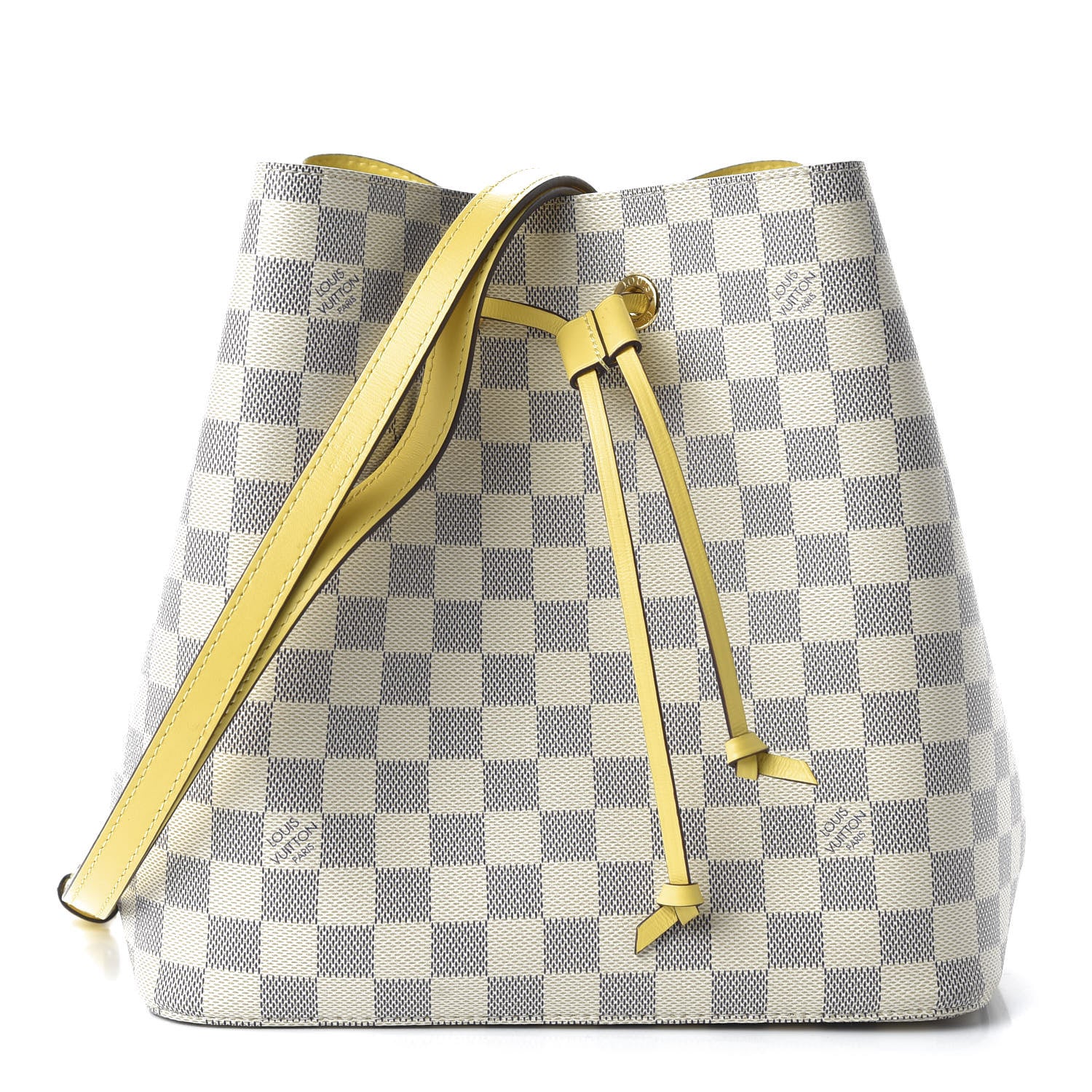 Louis Vuitton Damier Azur Neonoe MM Pineapple 1 of 9