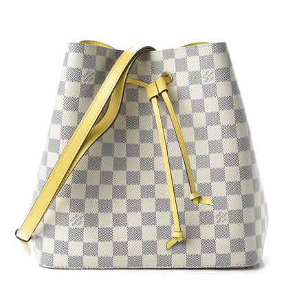 Louis Vuitton Damier Azur Neonoe MM Pineapple 1 of 9