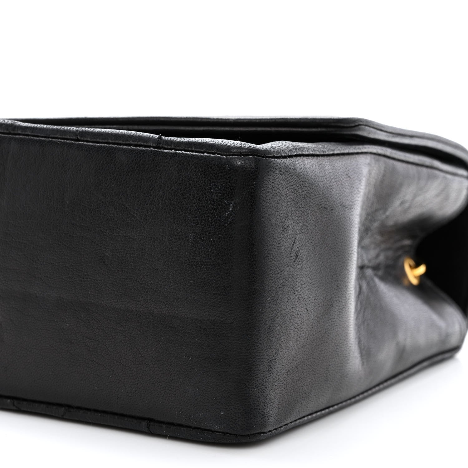 Chanel Lambskin Quilted Small Single Flap Black 10 of 11
