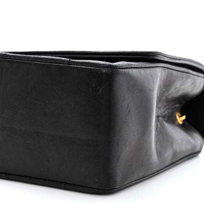 Chanel Lambskin Quilted Small Single Flap Black 10 of 11