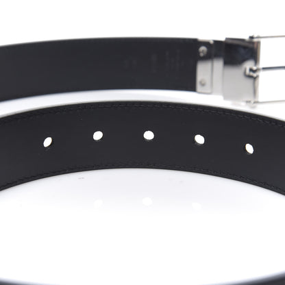 Louis Vuitton Damier Infini Calfskin Boston 30mm Reversible Belt 85 34 Black 5 of 6