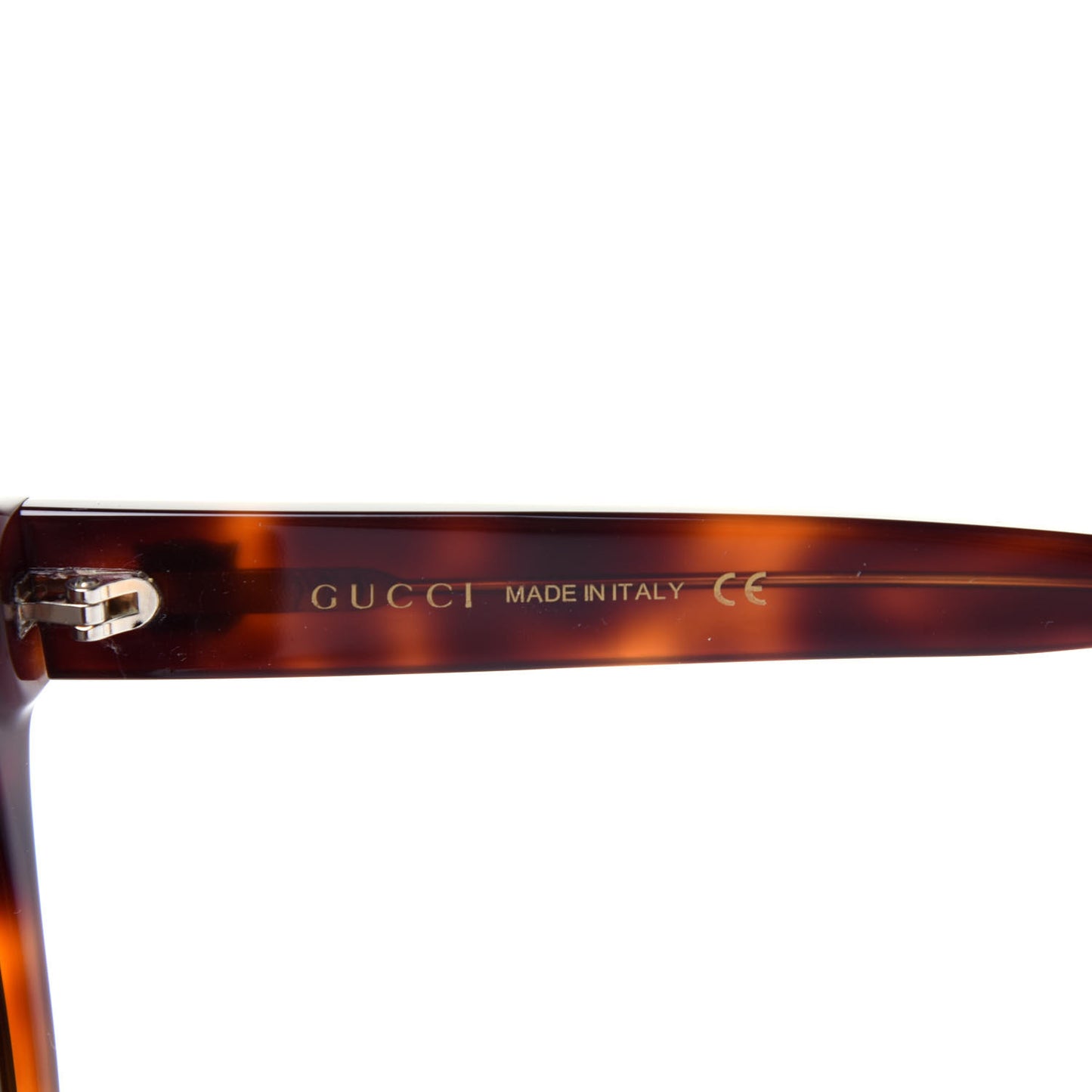 Acetate Square Frame Sunglasses GG0029S Tortoise