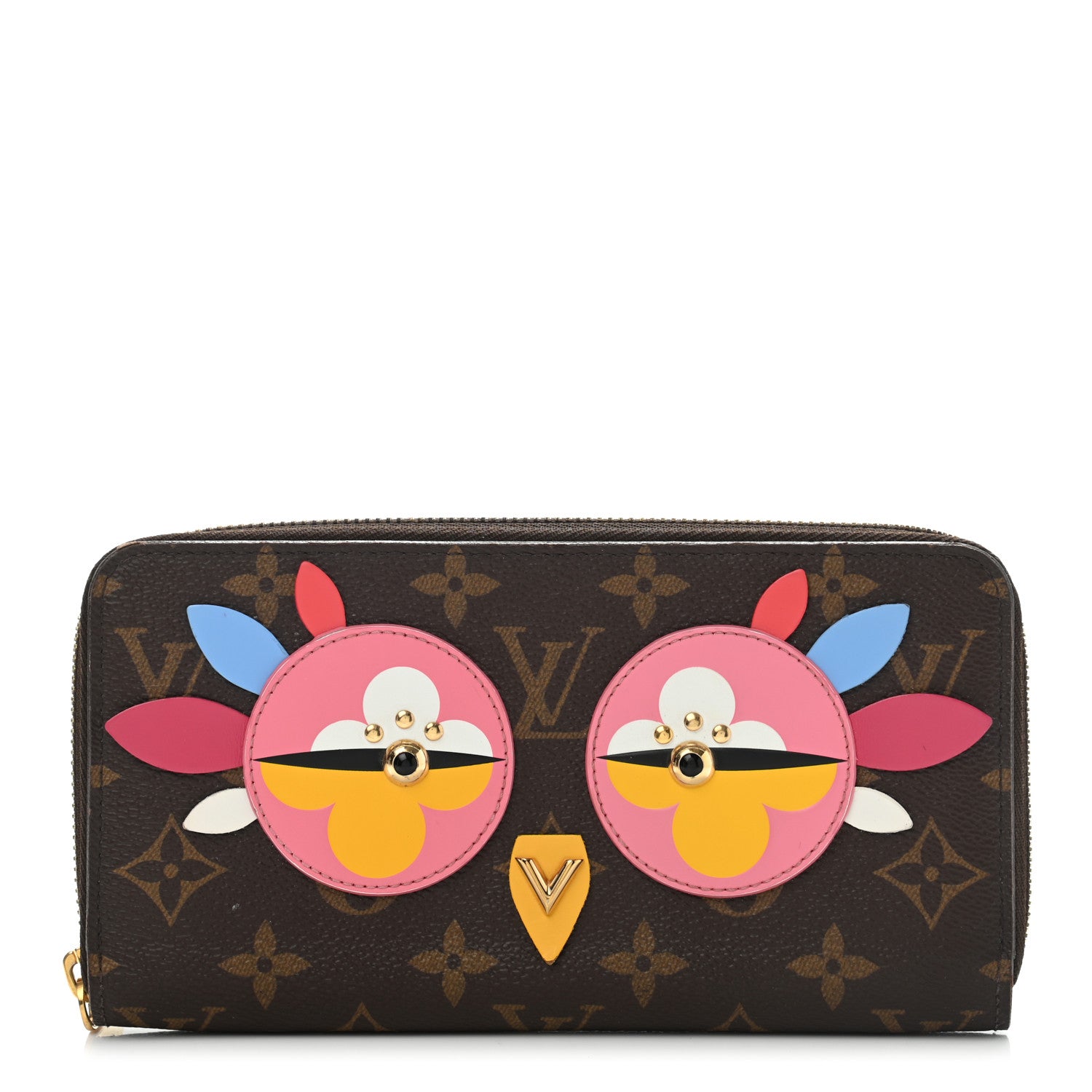 Louis Vuitton Monogram Lovely Birds Zippy Wallet 1 of 10