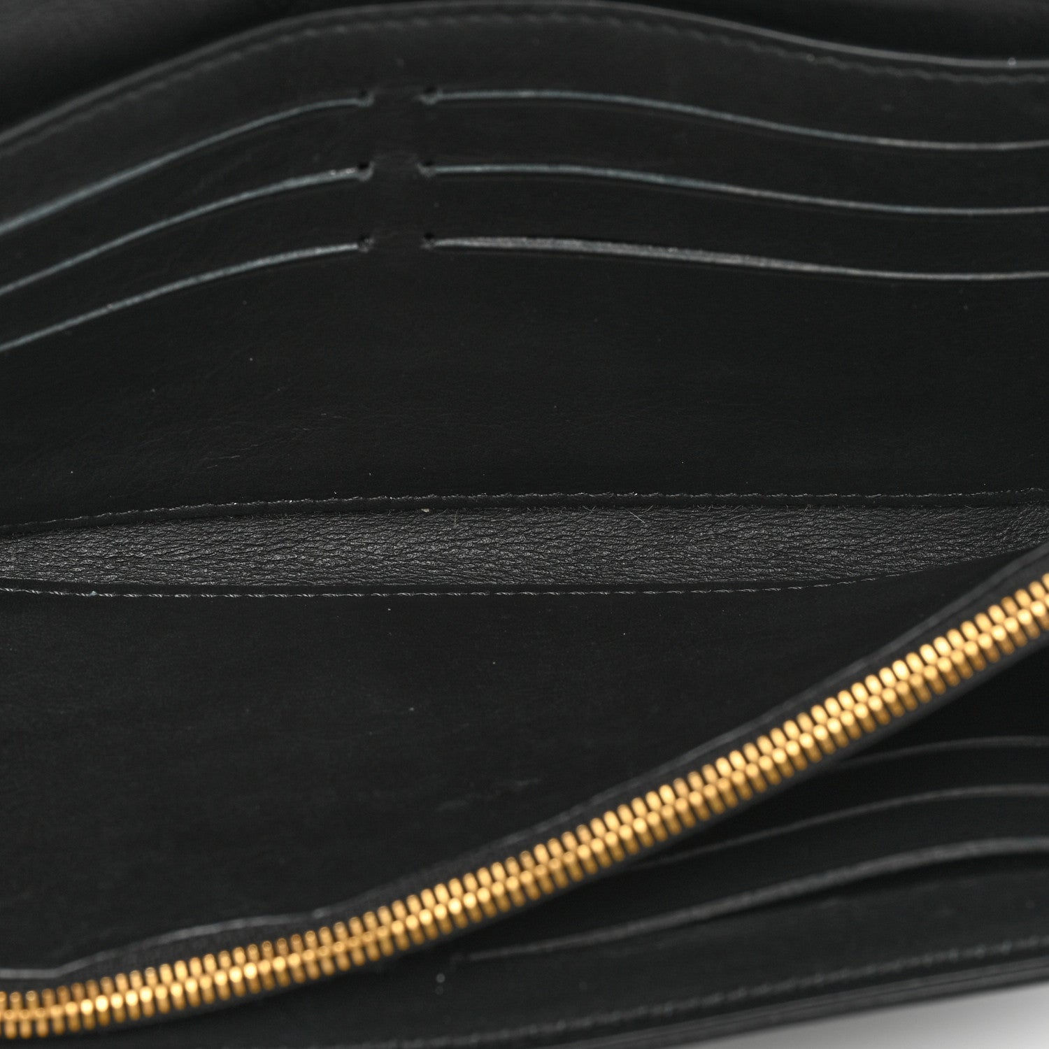 Louis Vuitton Calfskin New Wave Long Wallet Black 7 of 12