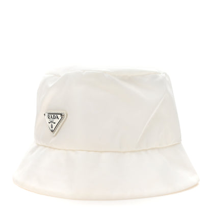 Prada X ADIDAS Re-Nylon Mens Bucket Hat XL White 1 of 8