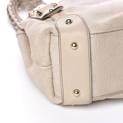 Gucci Guccissima Small Pelham Shoulder Bag Off White 8 of 10