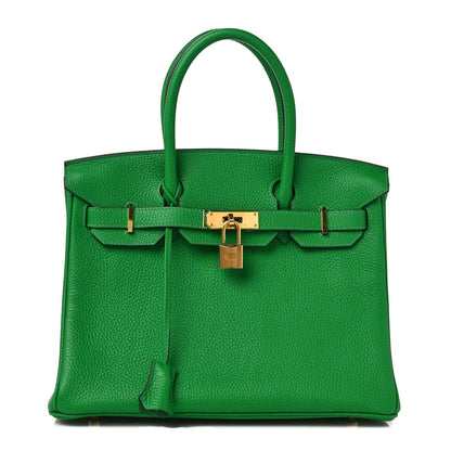 Hermes Togo Birkin 30 Bambou 1 of 8