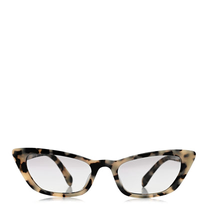 Miu Miu Acetate Cat Eye Sunglasses SMU 10U-A Tortoise Grey 2 of 7