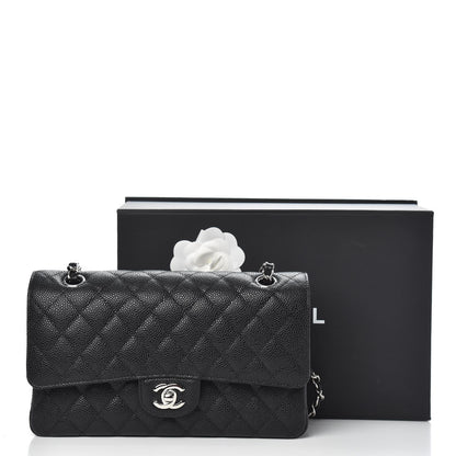 Chanel Caviar Quilted Medium Double Flap Black 11 of 11