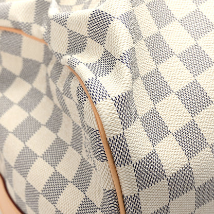 Louis Vuitton Damier Azur Keepall Bandouliere 55 8 of 11