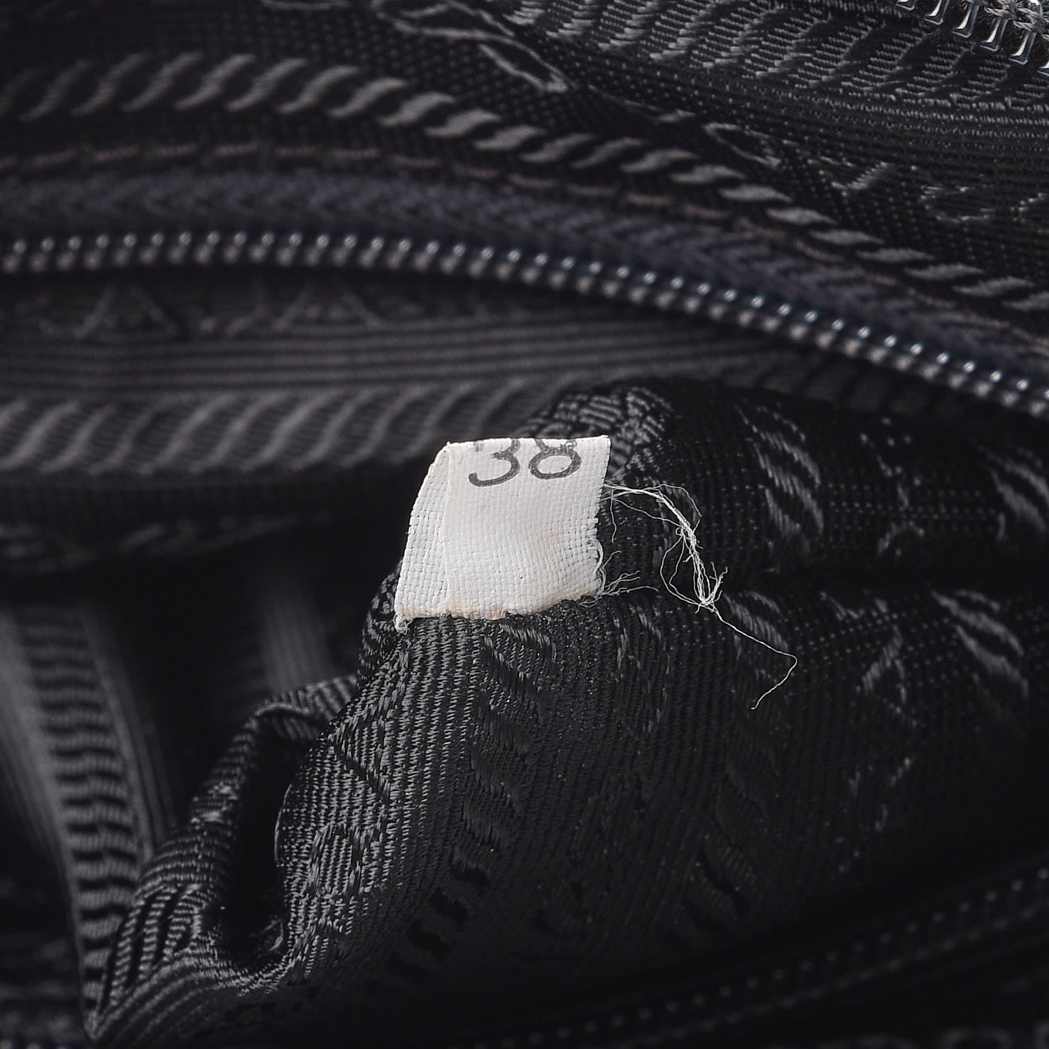 Prada Nylon Vela Messenger Bag Black 7 of 9