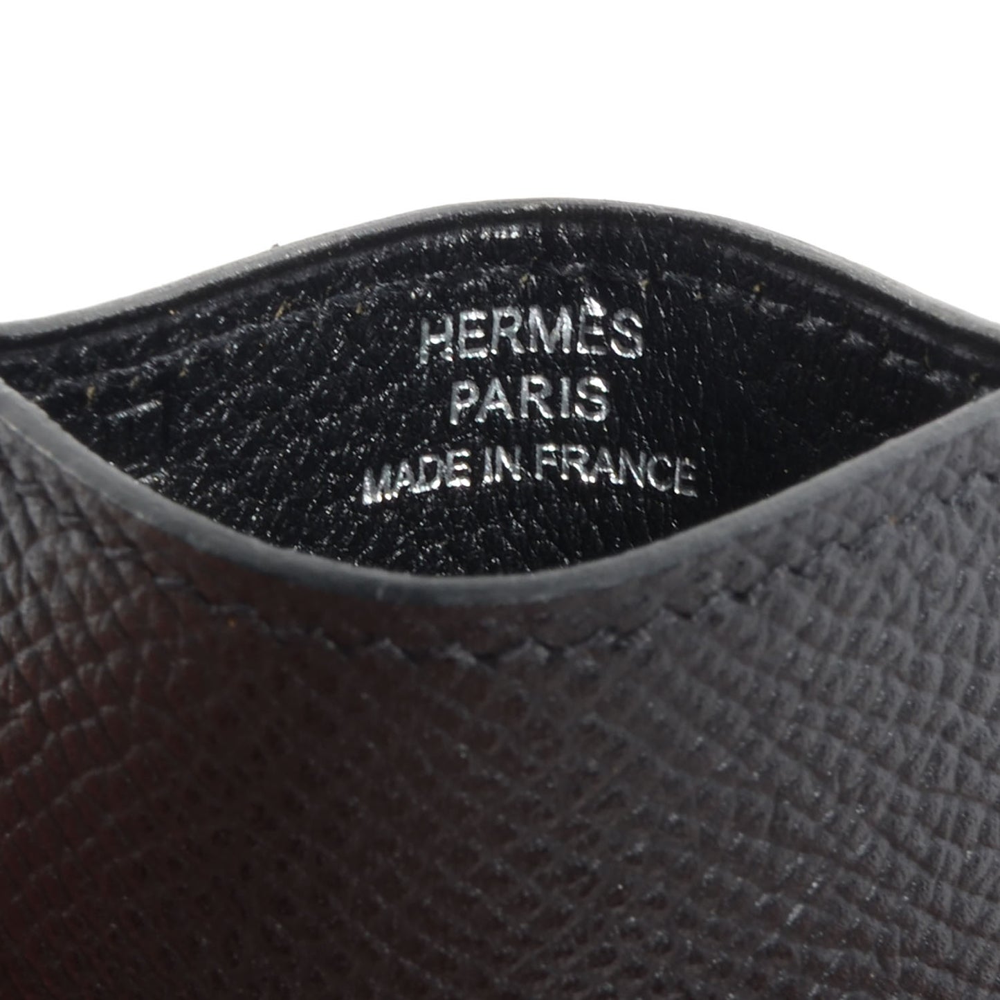 Epsom Diabolo Card Holder Case Black