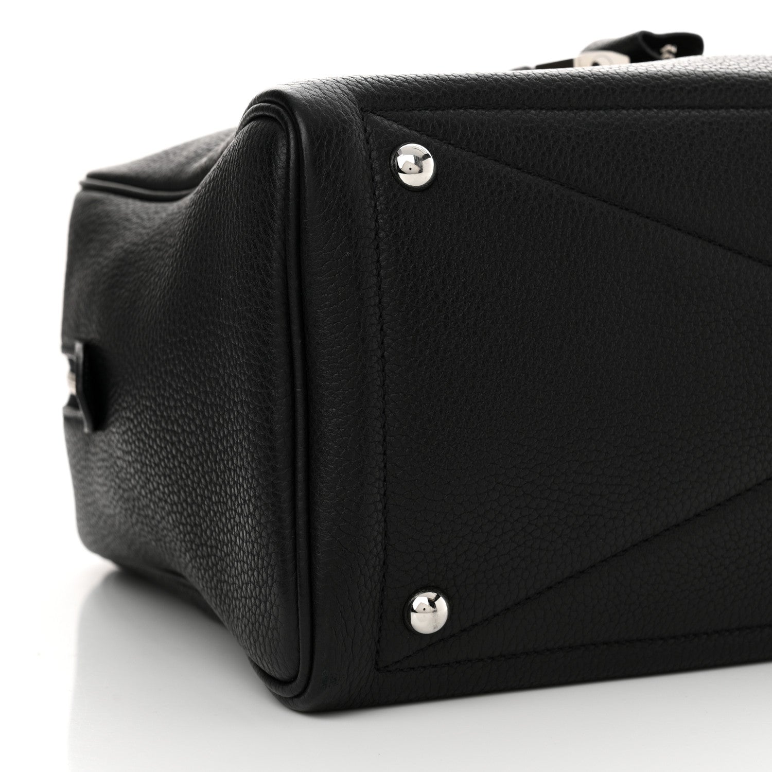 Hermes Taurillon Clemence Victoria II 35 Black 9 of 16