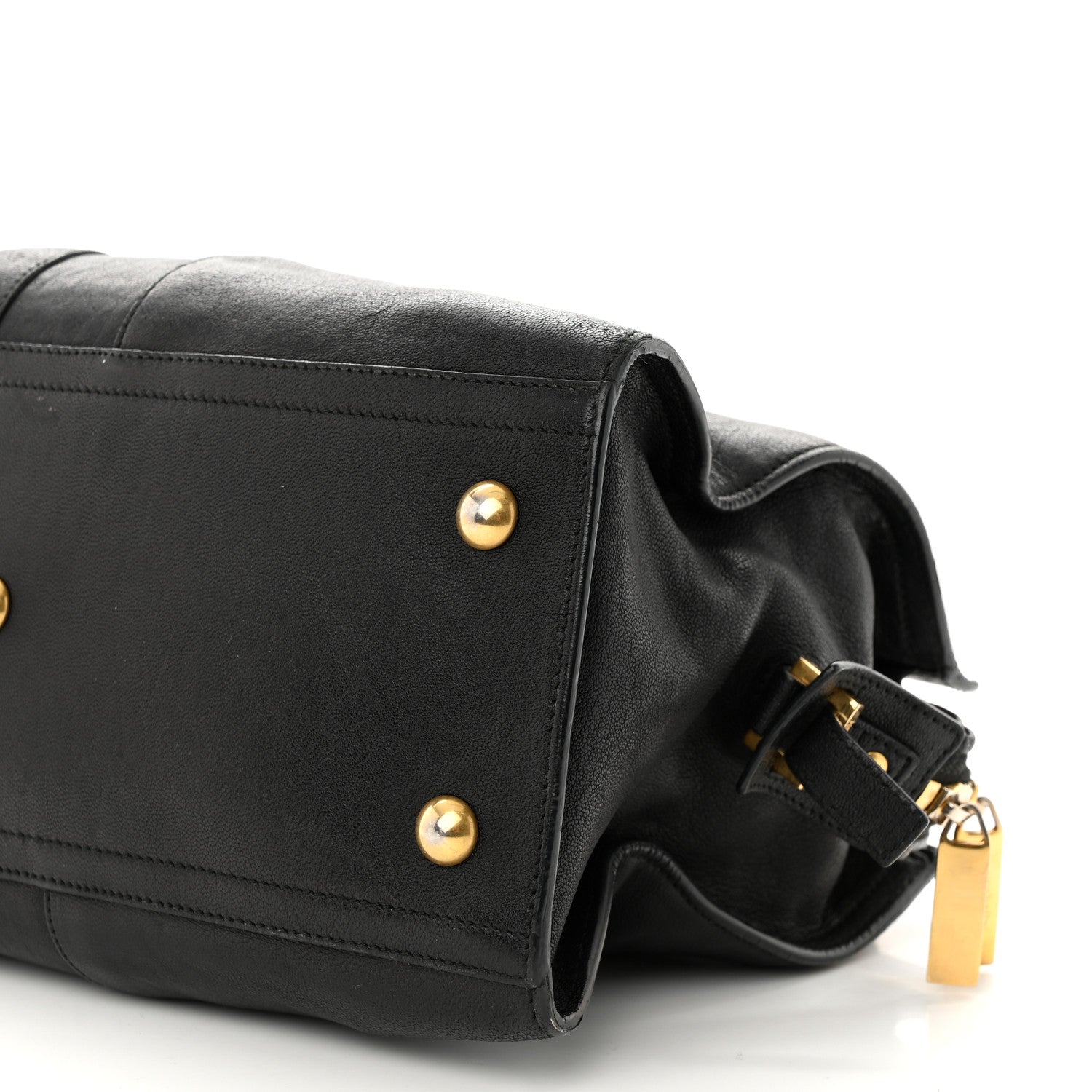 Saint Laurent Sheepskin Small Cabas ChYc Black 10 of 17